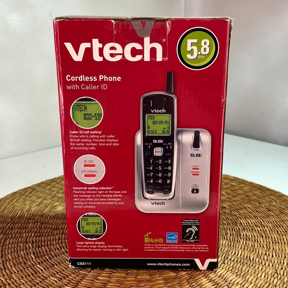 VTech Cordless Phone with Box